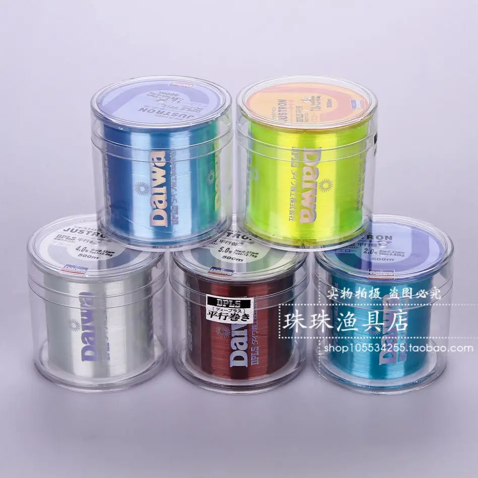 ANZHENJI 500 м нейлоновая рыболовная леска прочная для поводка счетчик аксессуаров