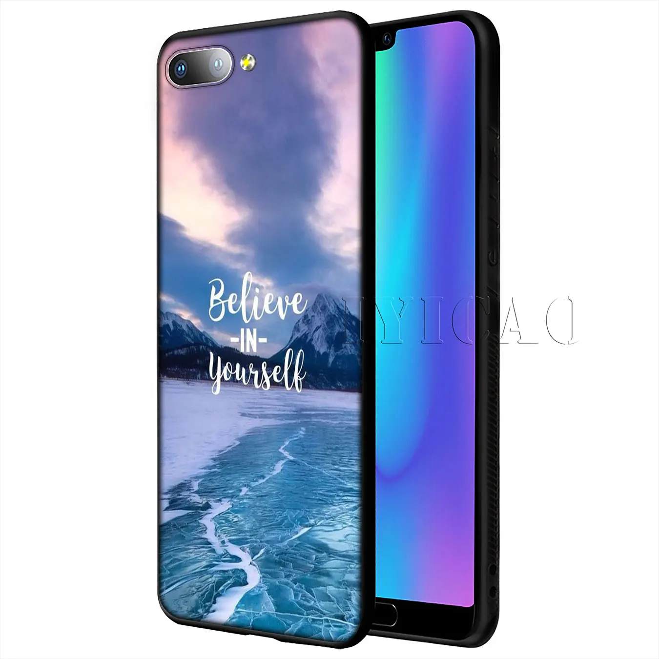 IYICAO Sea Beach spray Soft Silicone Phone Case for Huawei Y9 Y7 Y6 Prime 2019 Cover Honor 20 8C 8X 8 9 9X 10 Lite 7C 7X 7A Pro |
