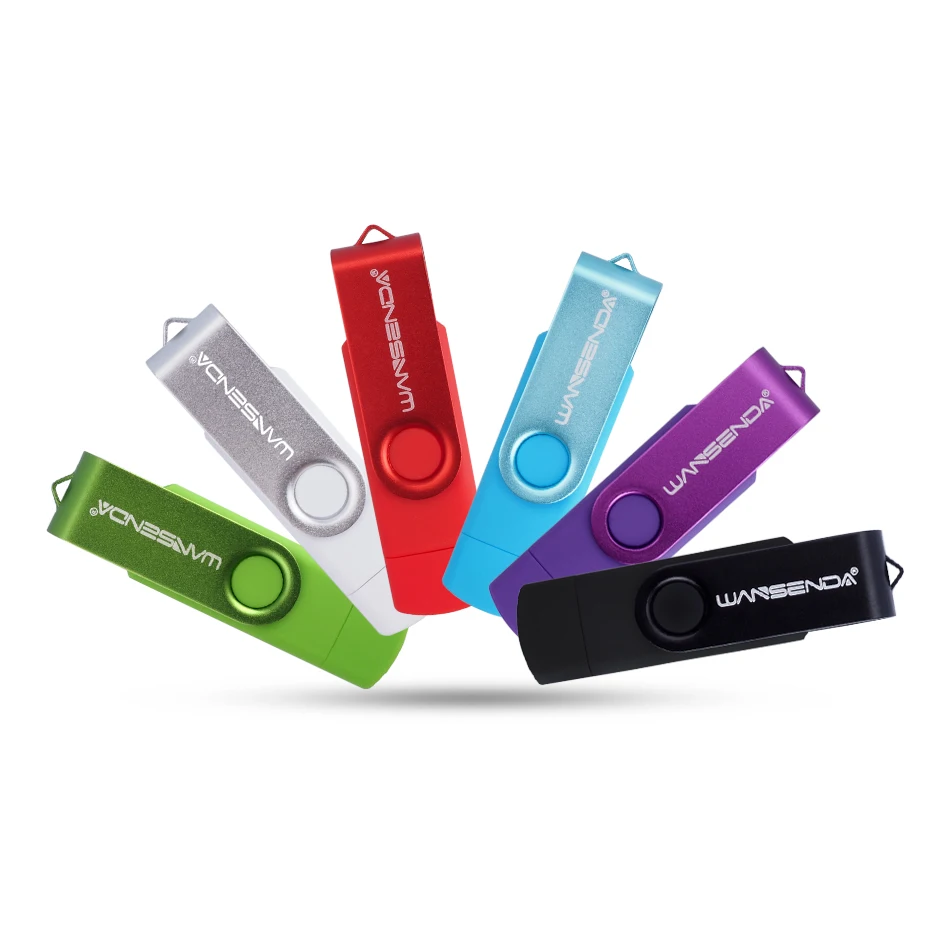 WANSENDA флеш накопитель USB 3 0 256 ГБ 128 Гб 64 32 16 OTG для телефонов Android планшет микро карта