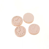 20pcs 20mm nature wood clock round spacer beads for baby diy crafts kids toys spacer beading bead jewelry making diy