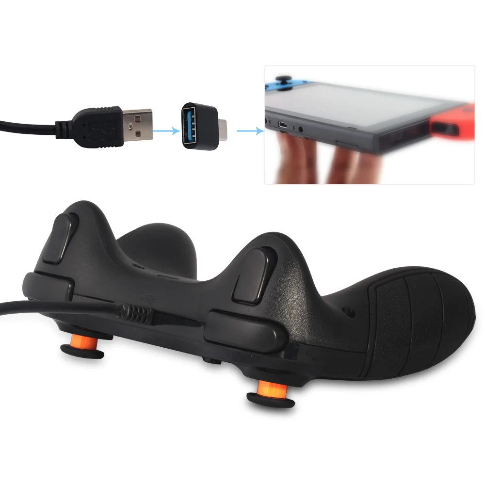 USB проводной игровой геймпад Pro контроллер для Nintendo Switch пара ПК (Windows XP/7/8/10) PS3 и