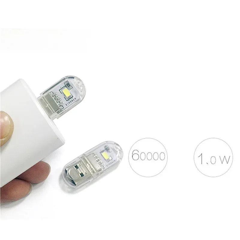 Светодиодная лента с мини USB 5 шт./лот светодиодные лампы для книг кемпинга ночник