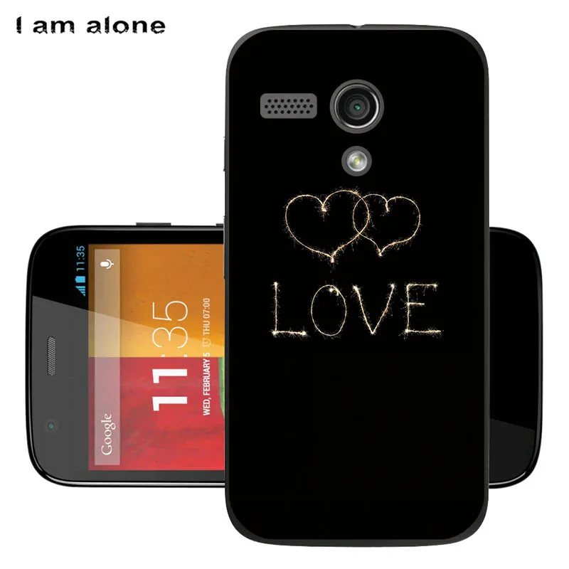 Чехлы для телефонов I am alone для Motorola Moto G XT1032, мягкий ТПУ чехол для мобильного телефона, милые сумки для Motorola Moto G - Цвет: Soft TPU KK79