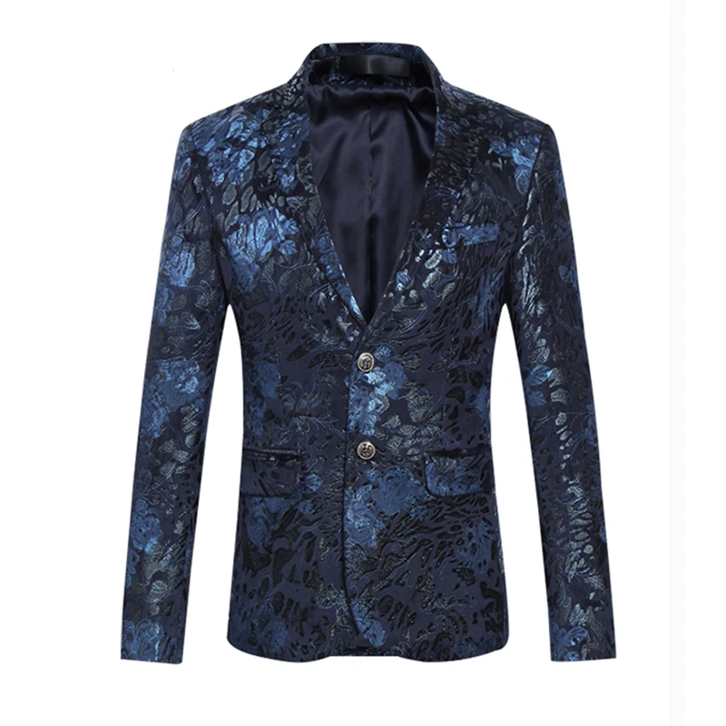 Мужской приталенный Блейзер Plyesxale темно синий винно красный бархатный блейзер с