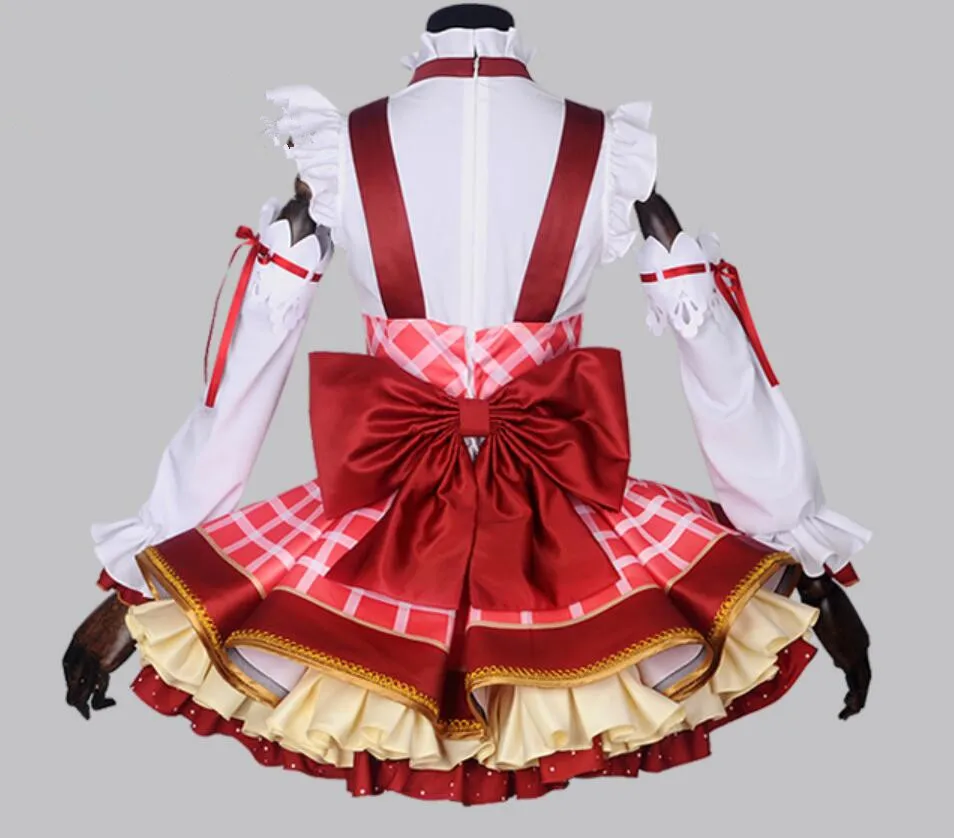 Популярный костюм для косплея Love Live аниме мультфильм Ядзава Нико косплей