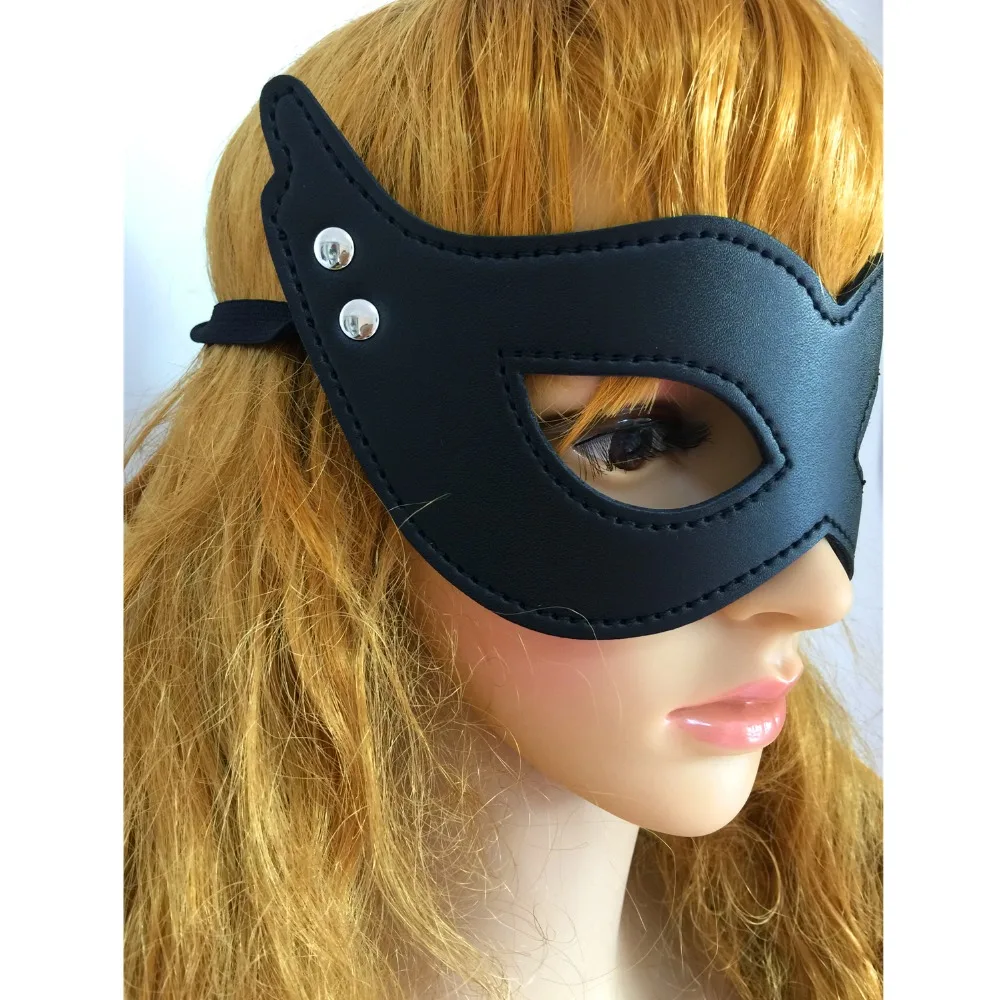 Пикантная маска на глаза из искусственной кожи Венецианский Бал-маскарад