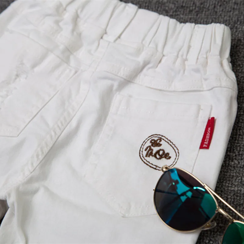 Весна новинка корейский стиль брендовые джинсовые штаны для мальчиков Модные