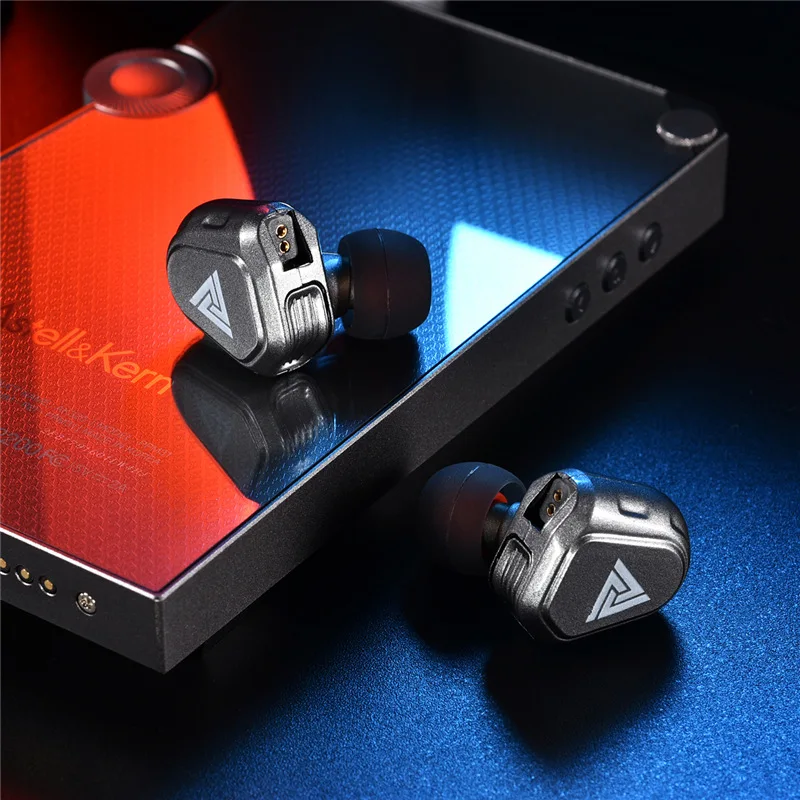 2019 Новый QKZ VK2 в ухо наушники HIFI монитор DJ для бега гибридная гарнитура бас с