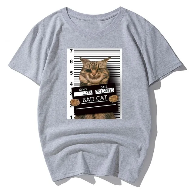 picture color Летние большие размеры 5XL 8XL мужские Милые Забавные футболки с котами футболки с короткими рукавами 9XL 10XL мужские хлопковые футболки - Цвет: picture color