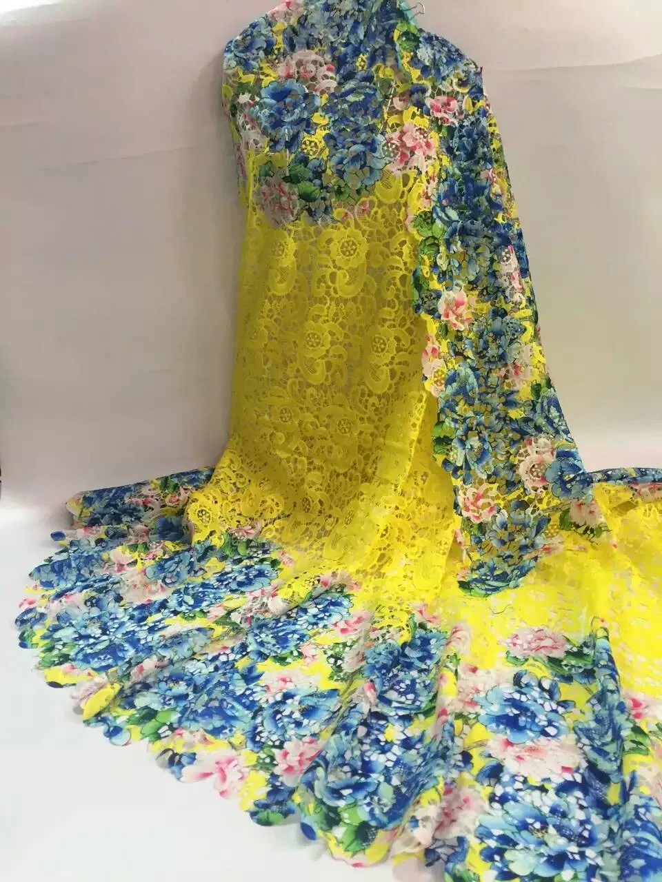 Многоцветные высокого качества водорастворимые кружева Fabric.2018 французский