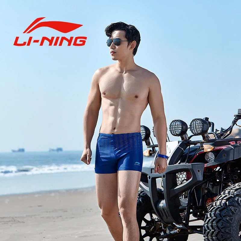 Новинка 2018 LI NING Fina профессиональные плавки мужские большие размеры спортивные
