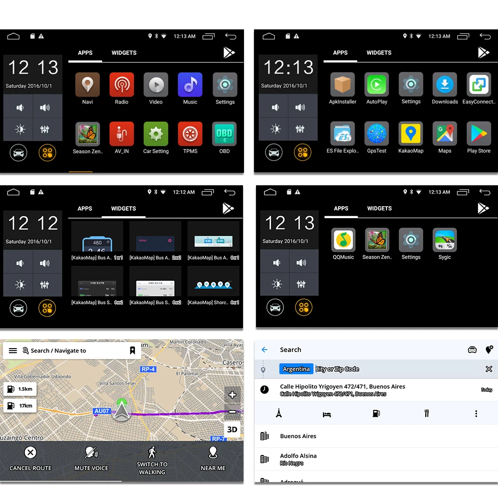 1 Din автомобильный Радио плеер Android 8,0 четырехъядерный 2G+ 16G gps навигация Bluetooth Рулевое колесо Пульт дистанционного управления микрофон WiFi Поддержка DAB