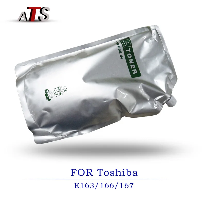 1 кг черный тонер-порошок TN для Toshiba E163 166 167 203 206 207 совместимый с tn163 E166 E167 запасные