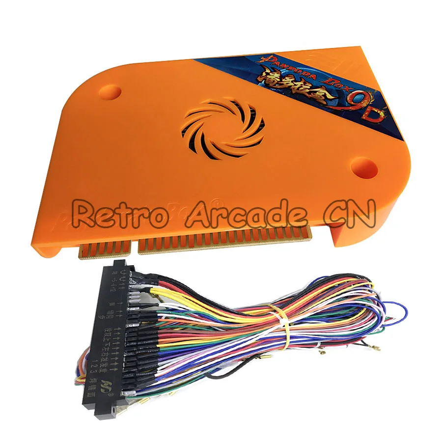 DIY аркадные Связки комплекты деталей видеоигры Pandora Box 9D 2226 в 1 с блоком питания кабель Jamma джойстик световая кнопка