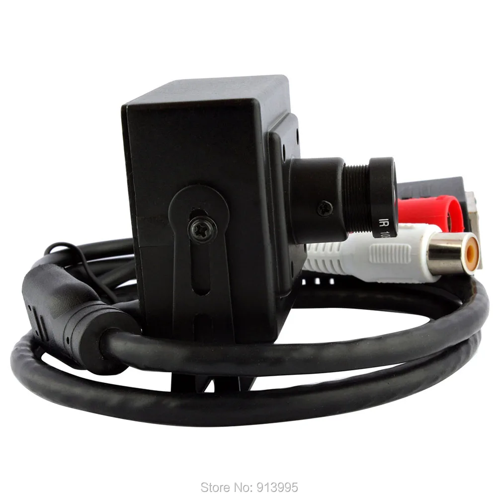 HD 1 0 мегапикселя onvif p2p plug and play mic ip cam Обнаружение движения Мини Сеть cctv камера 720P