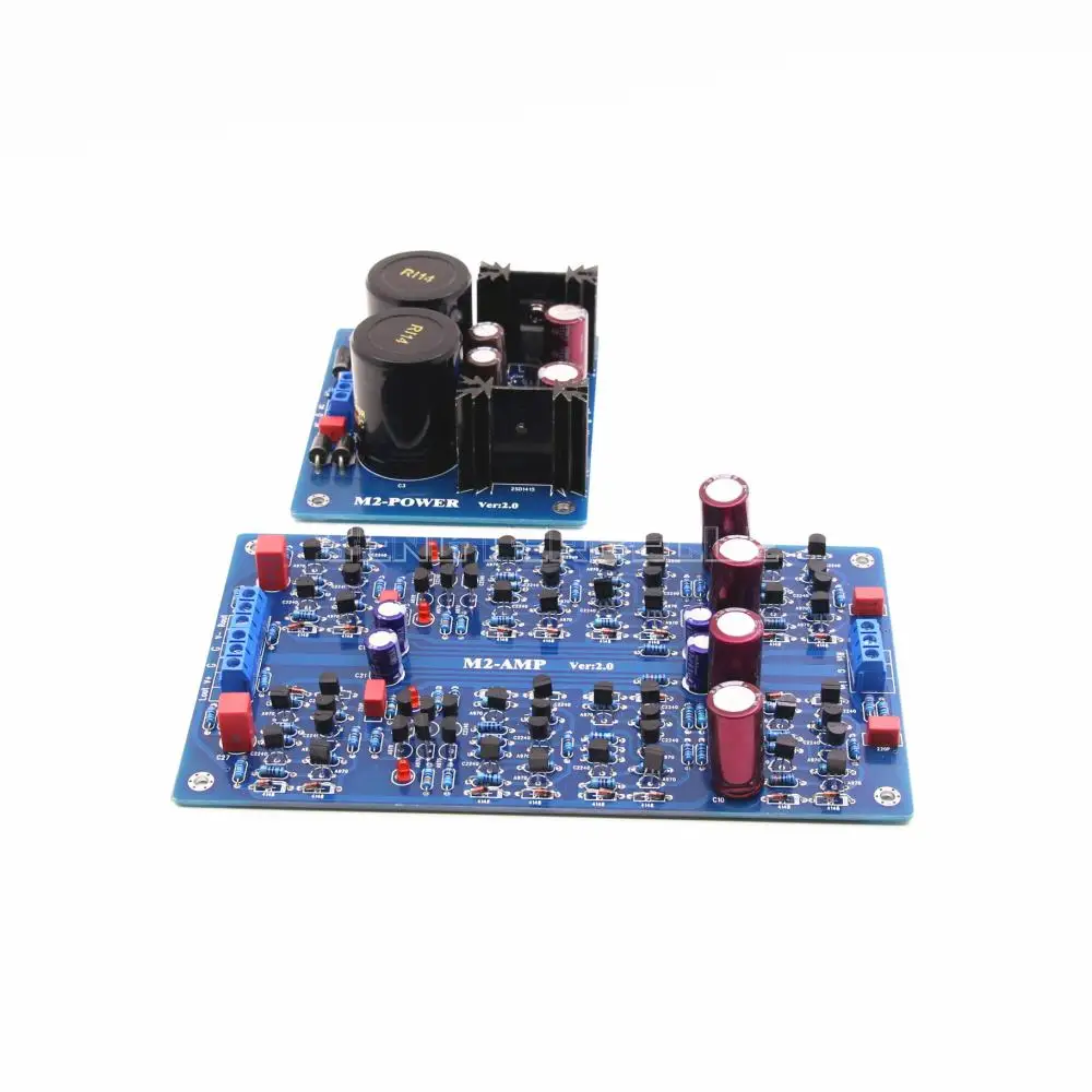 Собранная плата Hi Fi M2 полностью дискретный для предусилителя основание на