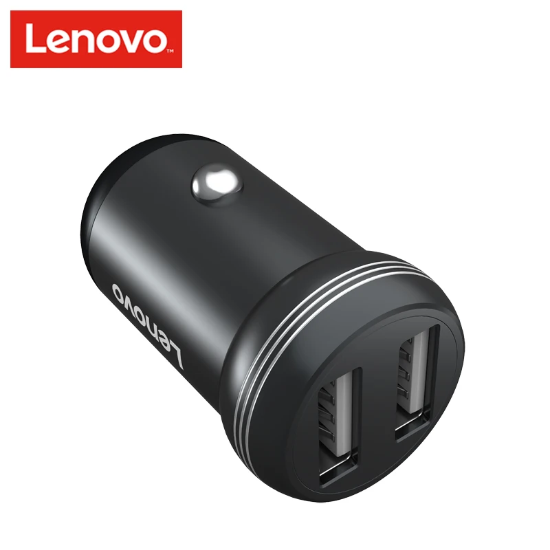 Lenovo HC11 BLK автомобильное зарядное устройство для мобильного телефона DC5V 3.4A
