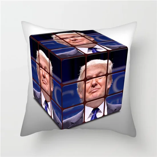 PC05742 Fuwatacchi различные Дональд Трамп Веселая наволочка Подушка с портретом Чехлы для декоративного домашнего дивана Наволочка на подушку для стула - Цвет: PC05742