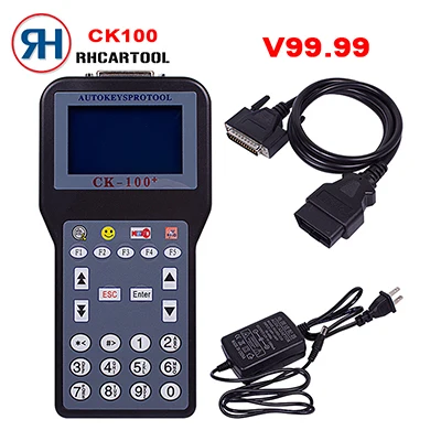 OBD2 ck100 ключ программист v46,02 SBB транспондер ключ новейшего поколения ck100 ключ pro мульти-бренды автомобиля и многоязычный - Цвет: CK100 v99.99