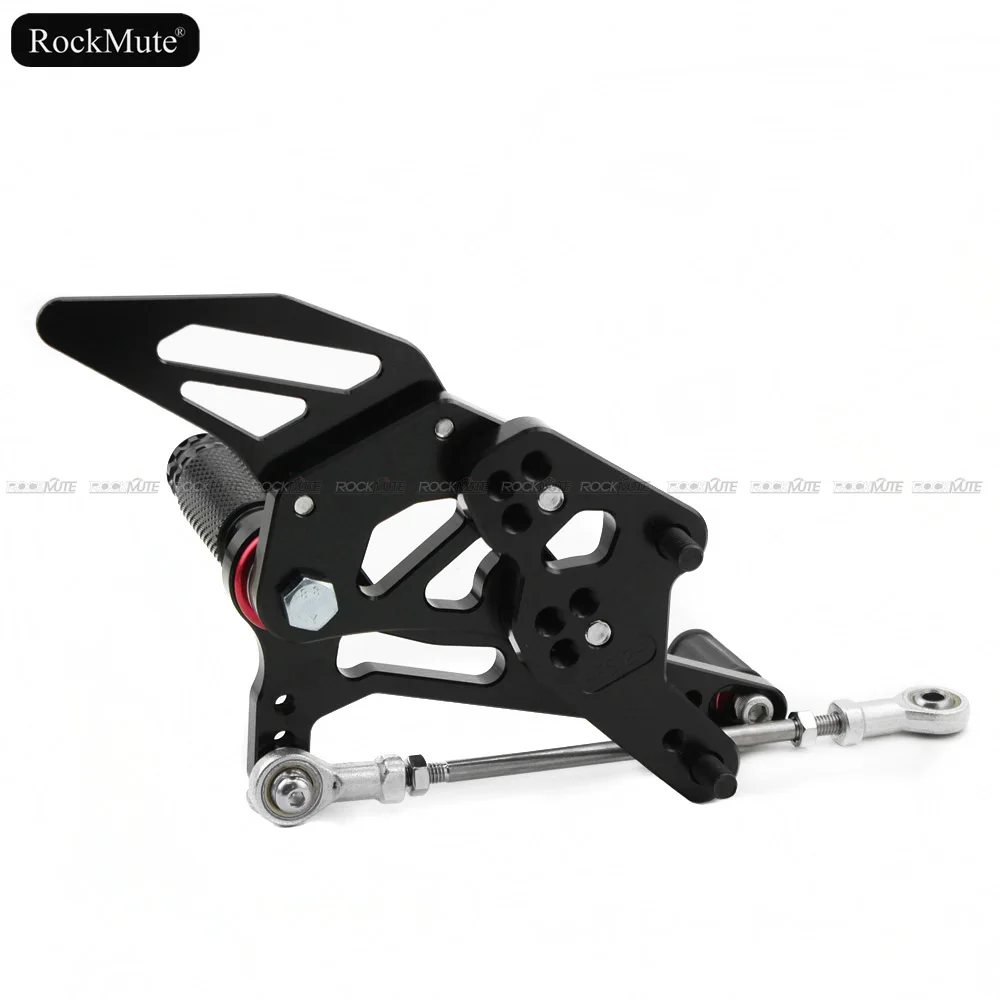 Мотоцикл Rearsets для Yamaha YZF r25/R3 MT-25 MT-03- регулируемая подножка рычаг переключения педаль тормоза подножки задний Набор
