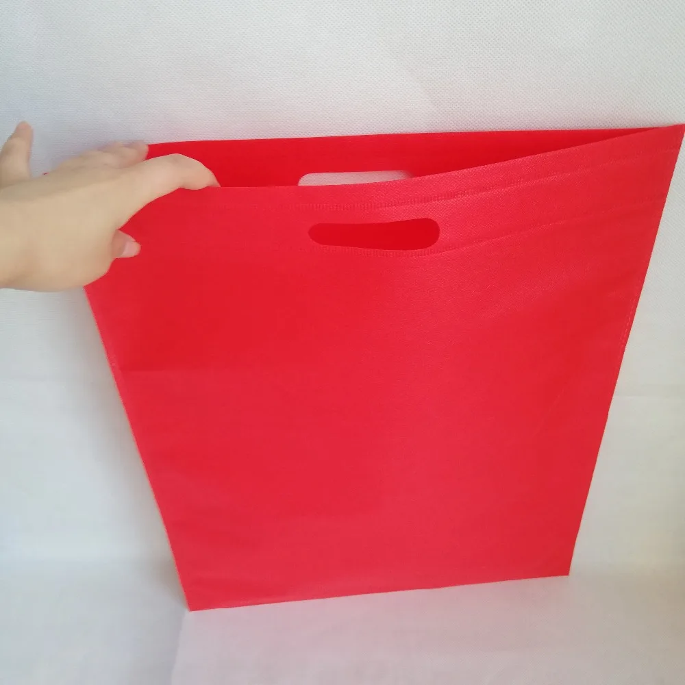 Wholesale 500pcs/lot 50Hx40cm Reusable Eco Tote Non Woven Shopping Bags Foldable Storage Grocery Store Market Gift Bantique Bag | Багаж и