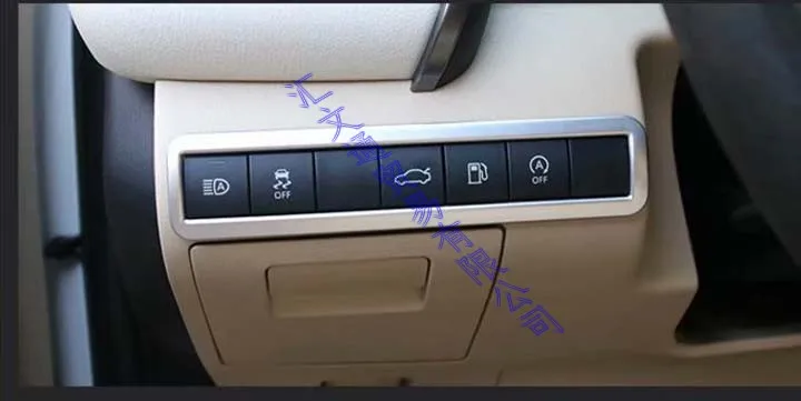 Для Toyota Camry 2018 2019 2020 2021 украшение автомобиля ABS Хромированная головка светильник