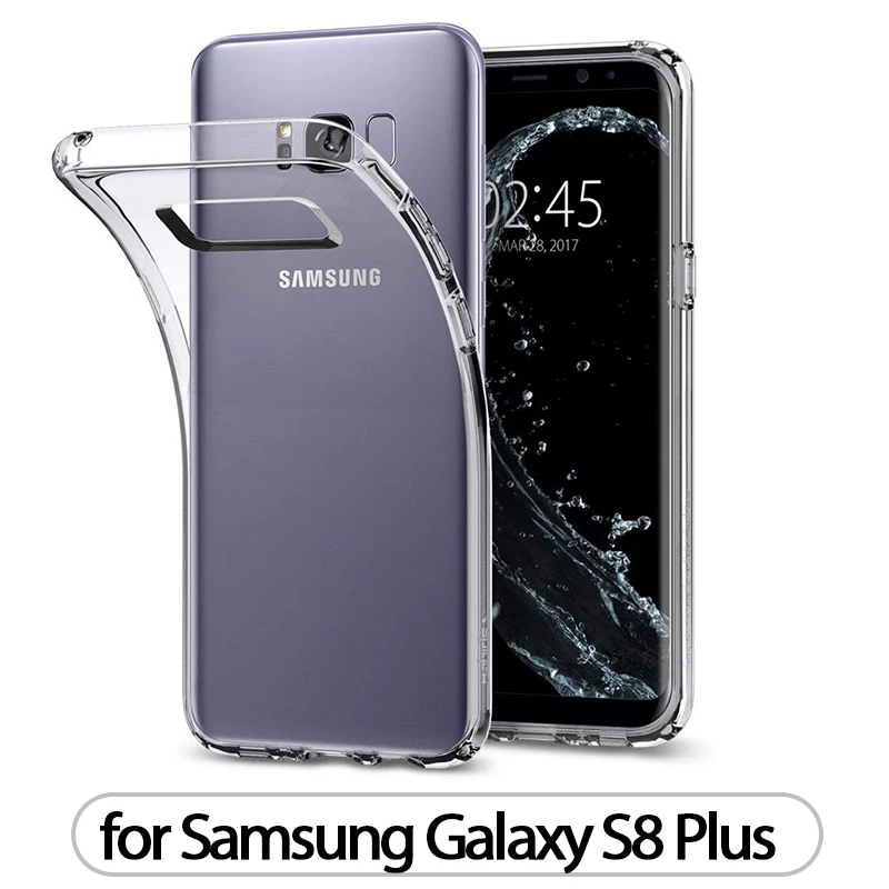 Чехол для samsung Galaxy S10 S10E S9 S8 S7 TPU Силиконовый прочный чистый мягкий чехол для samsung S10 Lite 5G S9 Plus Edge задняя крышка