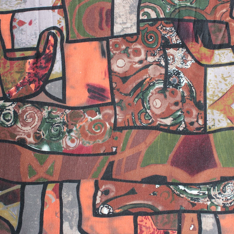 Хлопковая и льняная ткань для живописи маслом в этническом стиле летнее платье