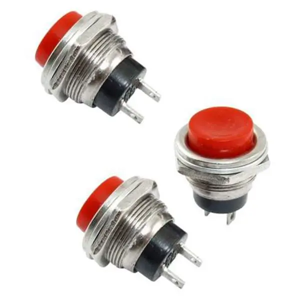 3 шт умная электроника нормальный открытый Мгновенный кнопочный переключатель AC