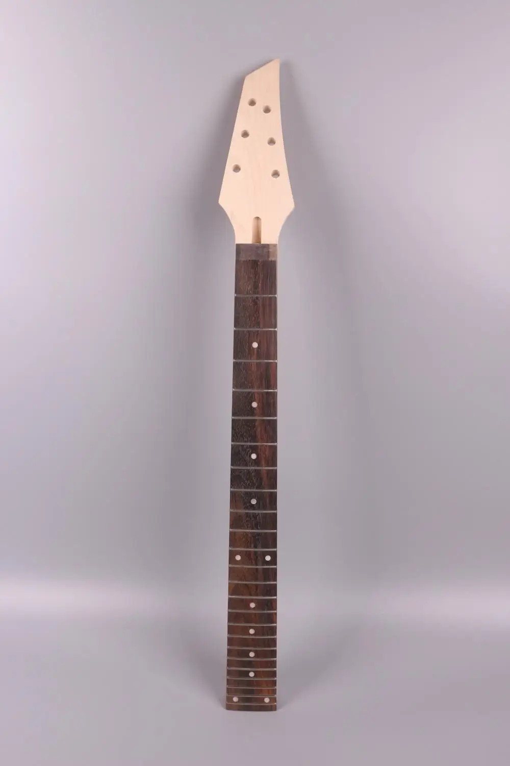 24 fret neck 1 шт. электрогитара тело твердое тело красное дерево Пламя клен шпон - Цвет: 24 fret neck