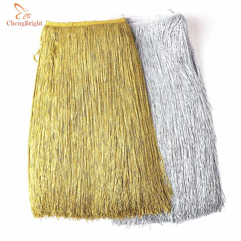 

Beautiful 5Yards Gold Fringe Trim Tassel Fringe Trimming Latin Dress Curtain Home Accessories 20-100CM Wide Lace Ribbon Tassel