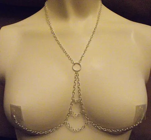 Уникальный дизайн многослойной женской цепочки для сосков сексуальная цепочка