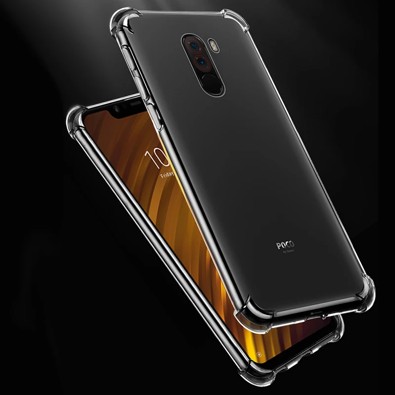 Крутой противоударный прозрачный мягкий чехол для Xiaomi Mi 8 9 10 11 A1 A2 A3 lite Mi6 Play