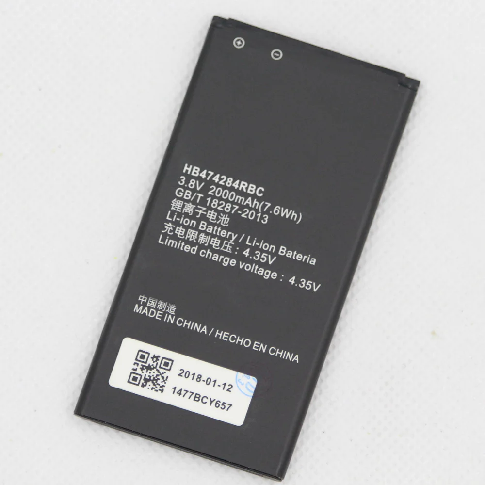 Аккумулятор для Huawei Honor 3C Lite Ascend phone HB474284RBC 2000 мАч сменные батареи Y635 C8816D G521