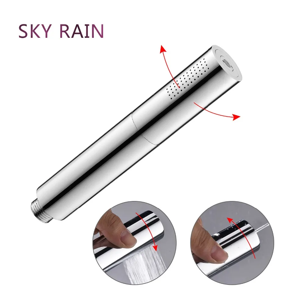 SKY RAIN вращающаяся латунная ручная душевая головка с двумя функциями экономии воды и ручной Биде Душ