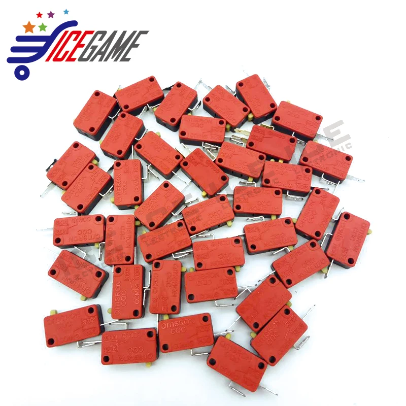 44 мм аркадная игровая машина с подсветкой кнопочный игровой автомат