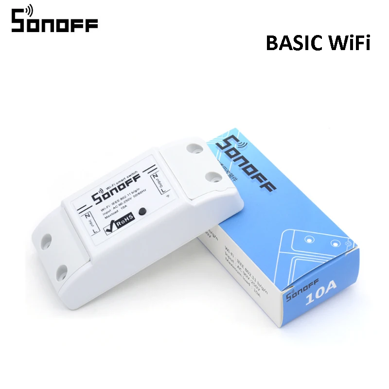 Беспроводной смарт переключатель SONOFF BASIC WiFi для домашней безопасности DIY|Модули