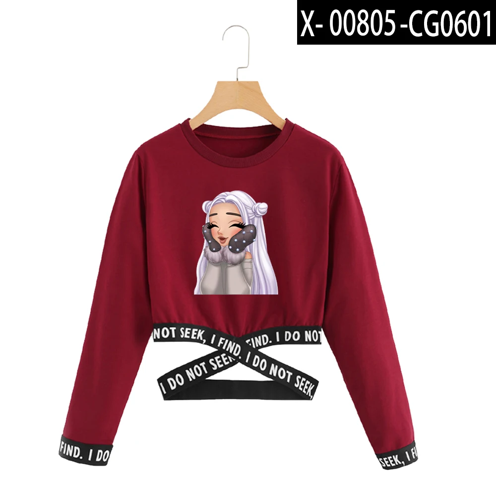 Red Сексуальный стильный billie Singer крутой kpop Свитшот летний Ariana Grande женский крутой shawn mendes модный уличная одежда - Цвет: Red
