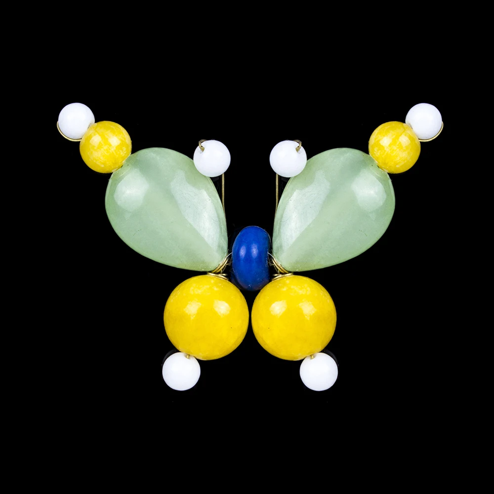 

PF16010004 Fashion Jewelry Findings Necklace Earring Parts Stone Butterfly(Flower)