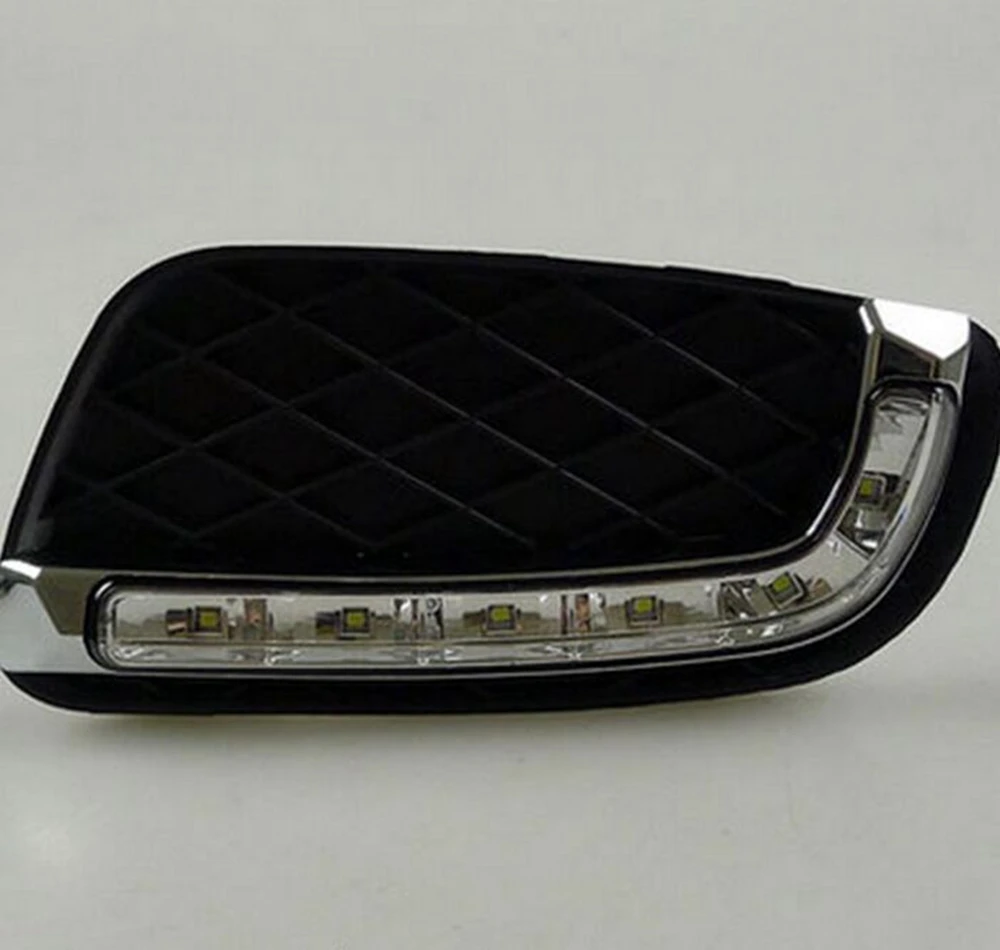 MONTFORD для Mercedes Benz Smart Fortwo 2008 2009 2010 2011 DRL Дневной светильник светодиодный передний