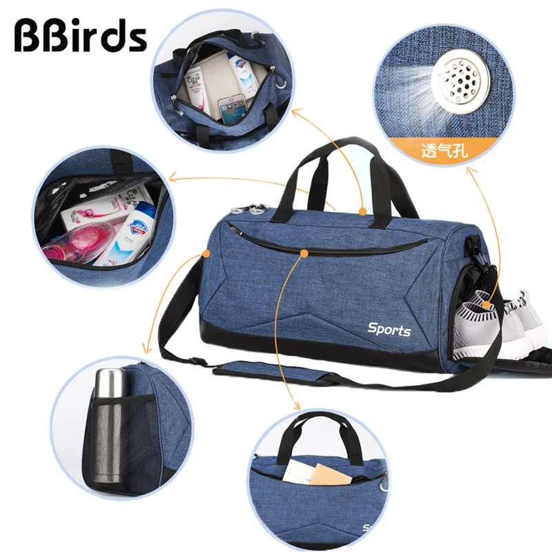 BBirds дорожная сумка спортивная большая вместительность мужская и женская