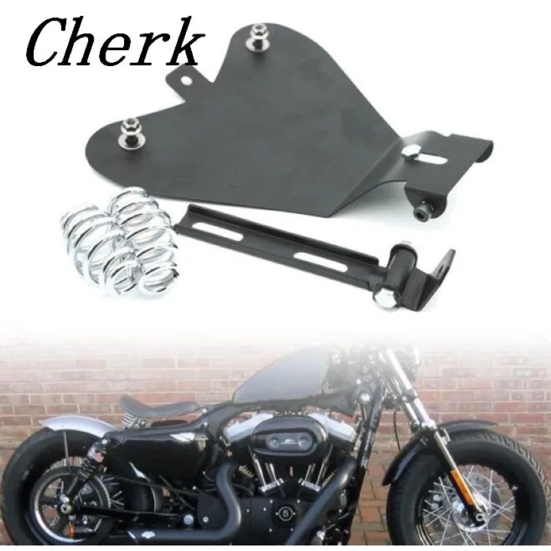 Новый мотоциклетный 3 дюймовый кронштейн для крепления на пружине с сиденьем Harley