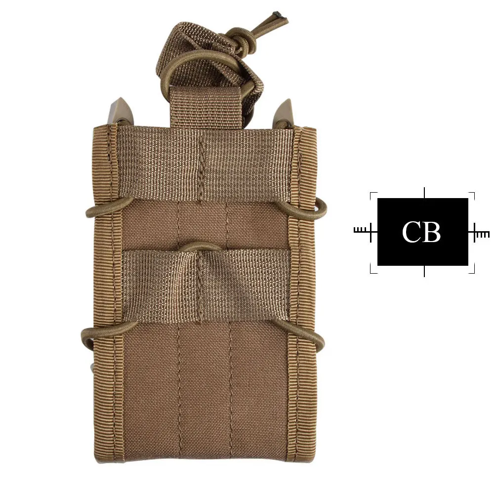 Emersongear Тактический одиночный винтовка подсумок Военная армии Охота утилита Молл подсумок для M4 M14 AK G3 em6345