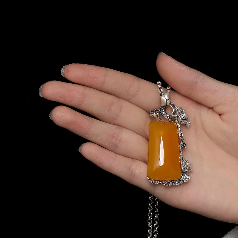 Серебряный Восстановление древних способов Канарские St2018 лотоса длинный