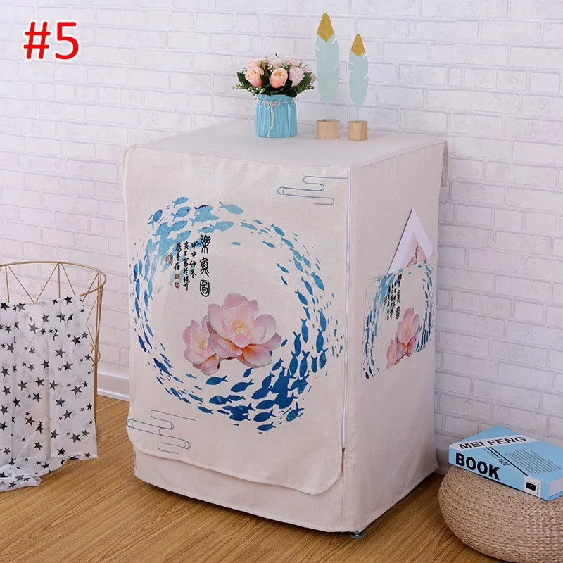 style5 Горячая стиральная машина Чехлы машины защитные пылезащитные куртки бытовые пылезащитные Чехлы бытовые принадлежности аксессуары - Цвет: style5