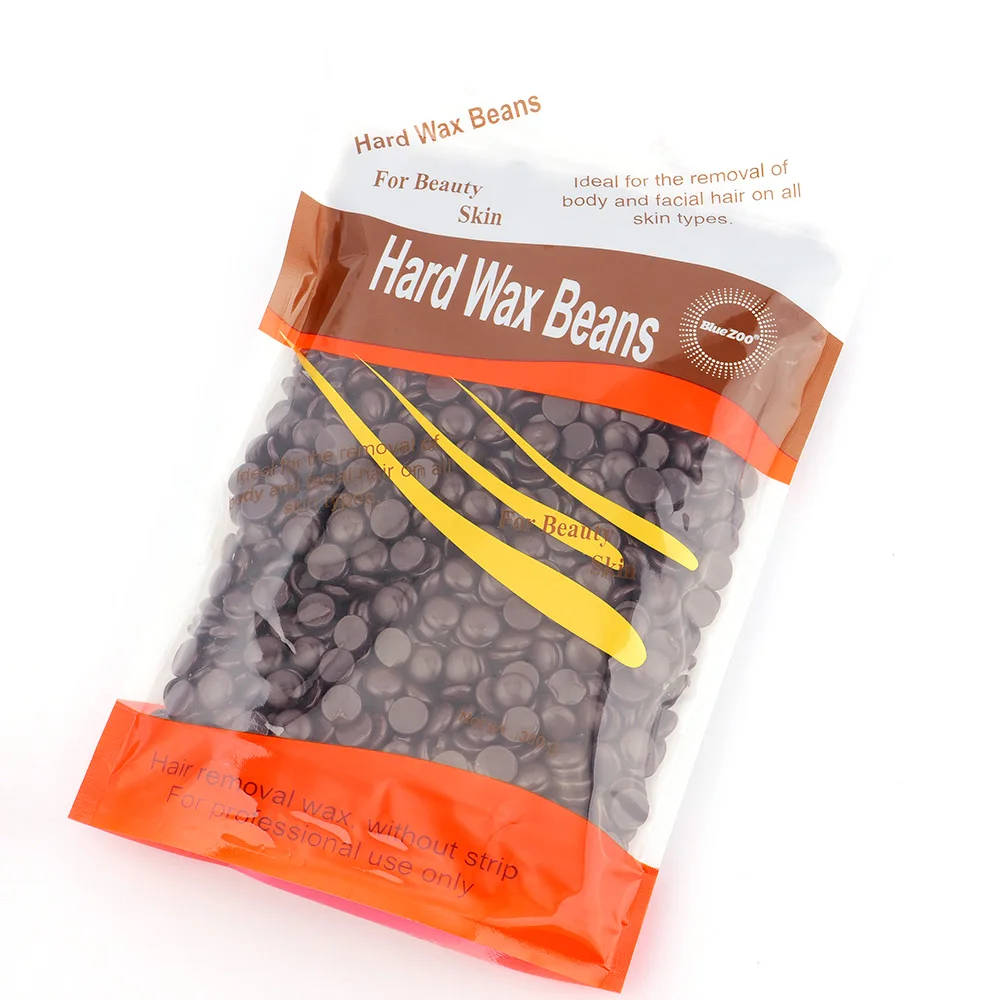 300 г Шоколадные Бобы без полосок для депиляции горячая пленка жесткий воск