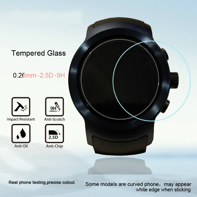 Стеклянная пленка для смарт браслета LG W281 защитная LG|glass film|film for glasslg film |