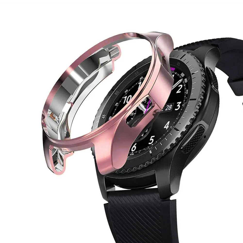 Soft TPU Scratch-resistant Flexible Case Slim Lightweight Protective Bumper Cover for Samsung Gear S3/Galaxy Watch 46/42mm | Электроника