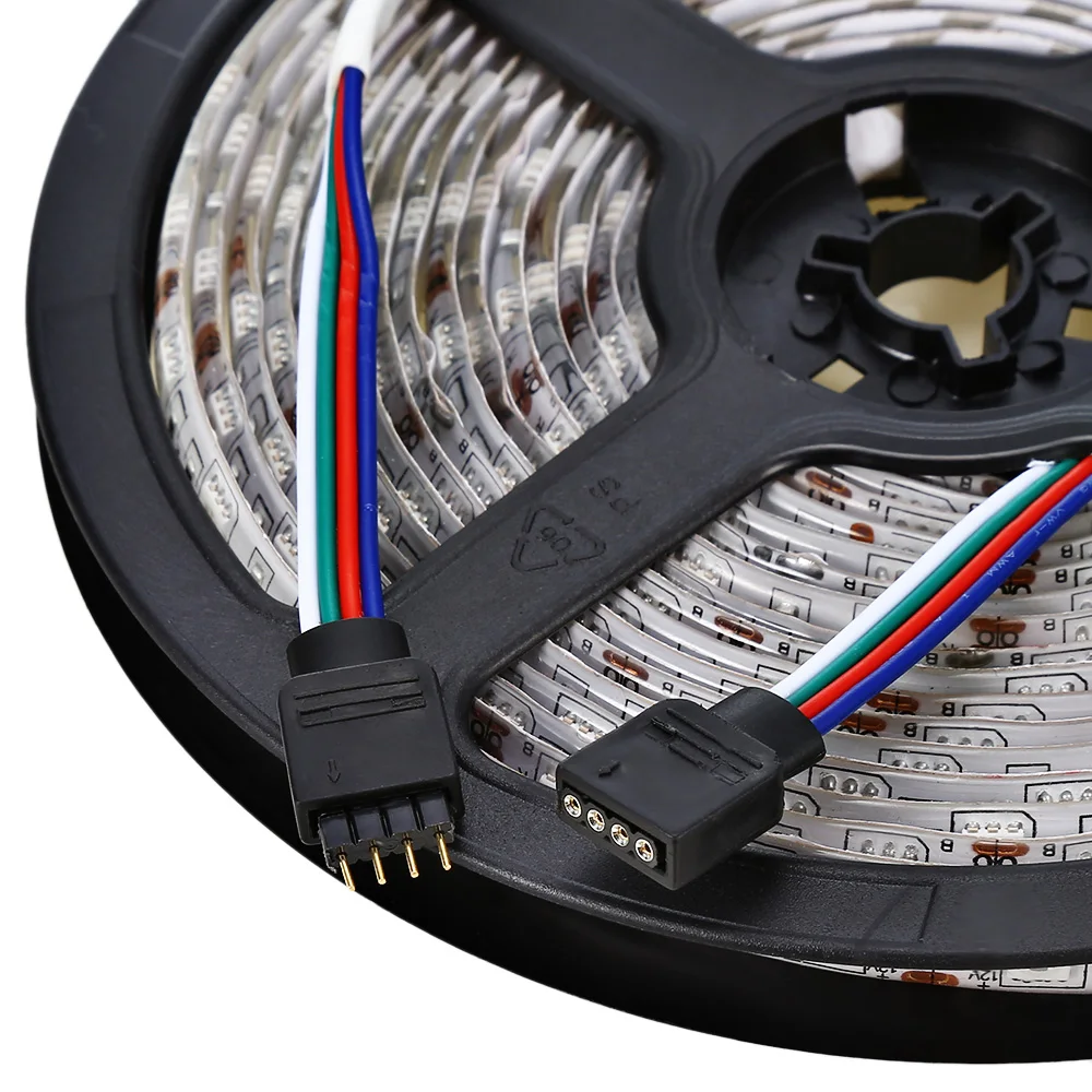 5 м 300 светодио дный s RGB красочные затемнения гибкий плоский освещение строки