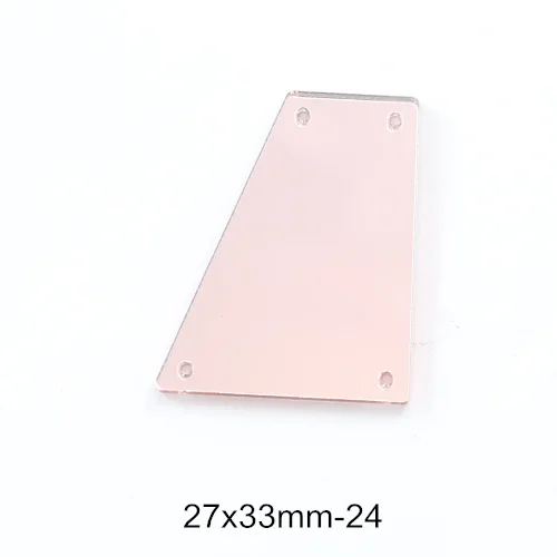 P24-27x33mm 50 шт. хрустальные зеркальные lt фиолетовые пришивные стразы неправильной формы акриловые зеркальные пришивные стразы lt фиолетовые Пришивные для одежды B3604 - Цвет: P24-27x33mm